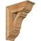 Ekena Millwork Olympic Traditional Rough Sawn Bracket w/ Offset Brace, Western Red Cedar, 8"W x 20"D x 24"H BKT0806X20X24OLY01RWR - alternate 1